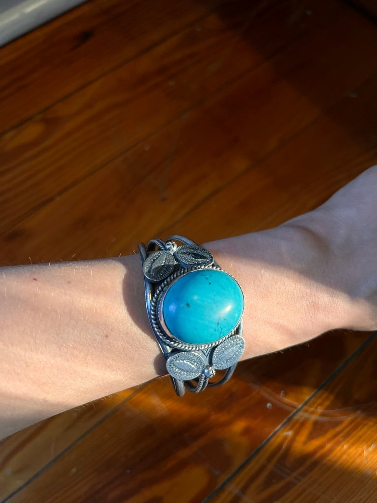 Large Turquoise Cuff