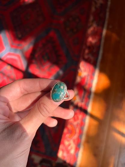 Oval Turquoise Ring