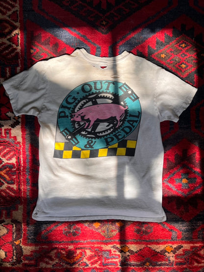 Vintage "Pig Out and Pedal" Shirt